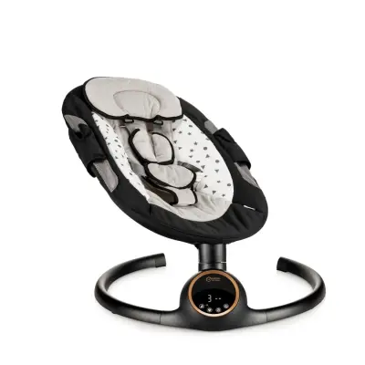 Bagi Dastana Otomatik Sallanır Müzikli  Zaman Ayarlı Ana Kucağı Black Gold (1)