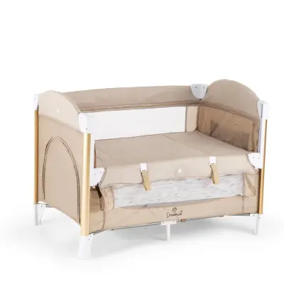 Bagi Dreamcot Anne Yanı Oyun Parkı 70x110 cm Beige - 6
