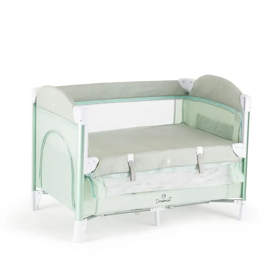 Bagi Dreamcot Anne Yanı  Oyun Parkı 70X110 Cm Green - 7