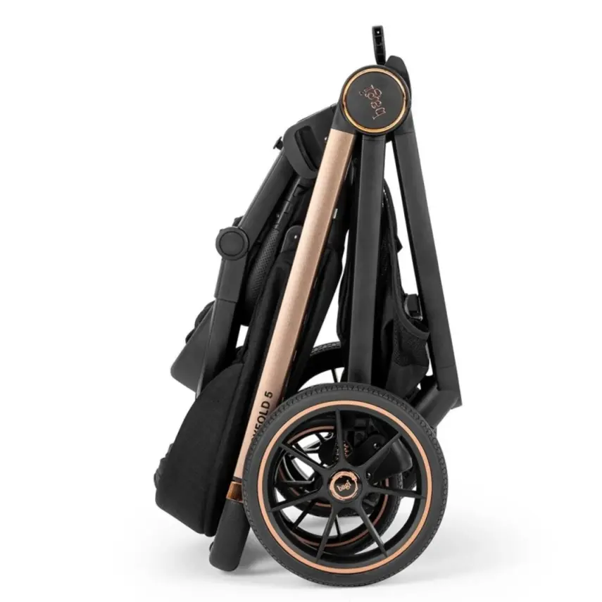 Bagi Easyfold 5 Bebek Arabası Black Gold - 9