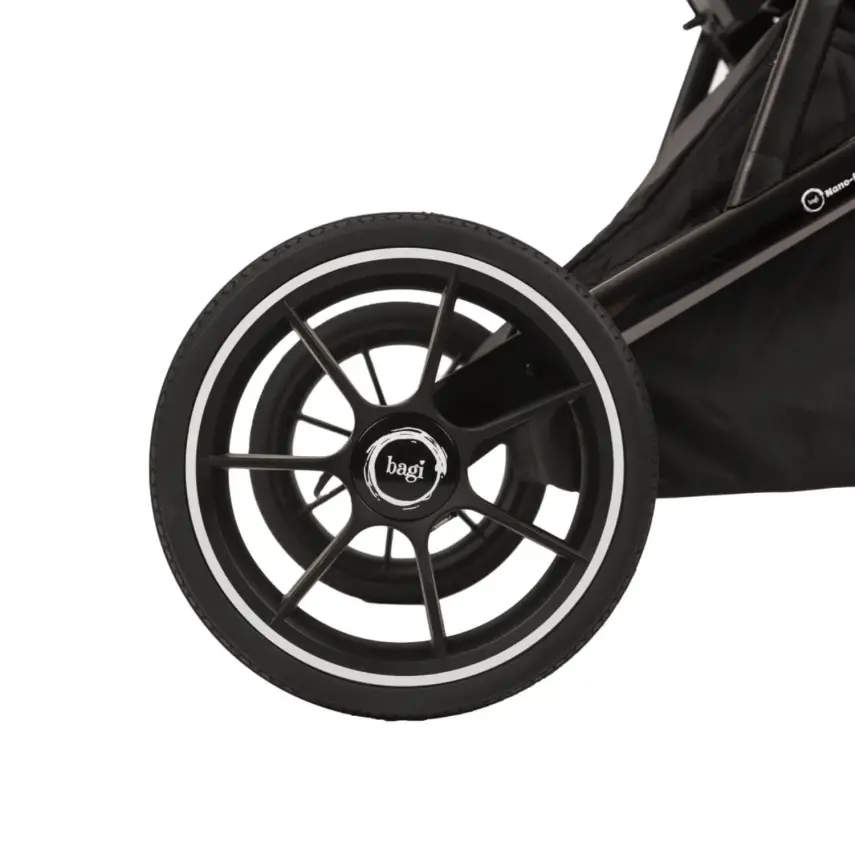 Bagi Nanofold 3 Bebek Arabası Light Grey - 6