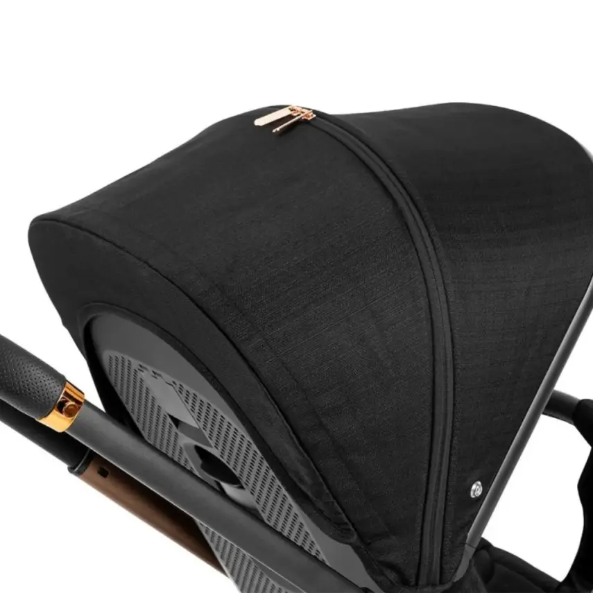 Bagi Nanofold 3 Çift Yönlü Katlanabilir Bebek Arabası Black Gold - 7