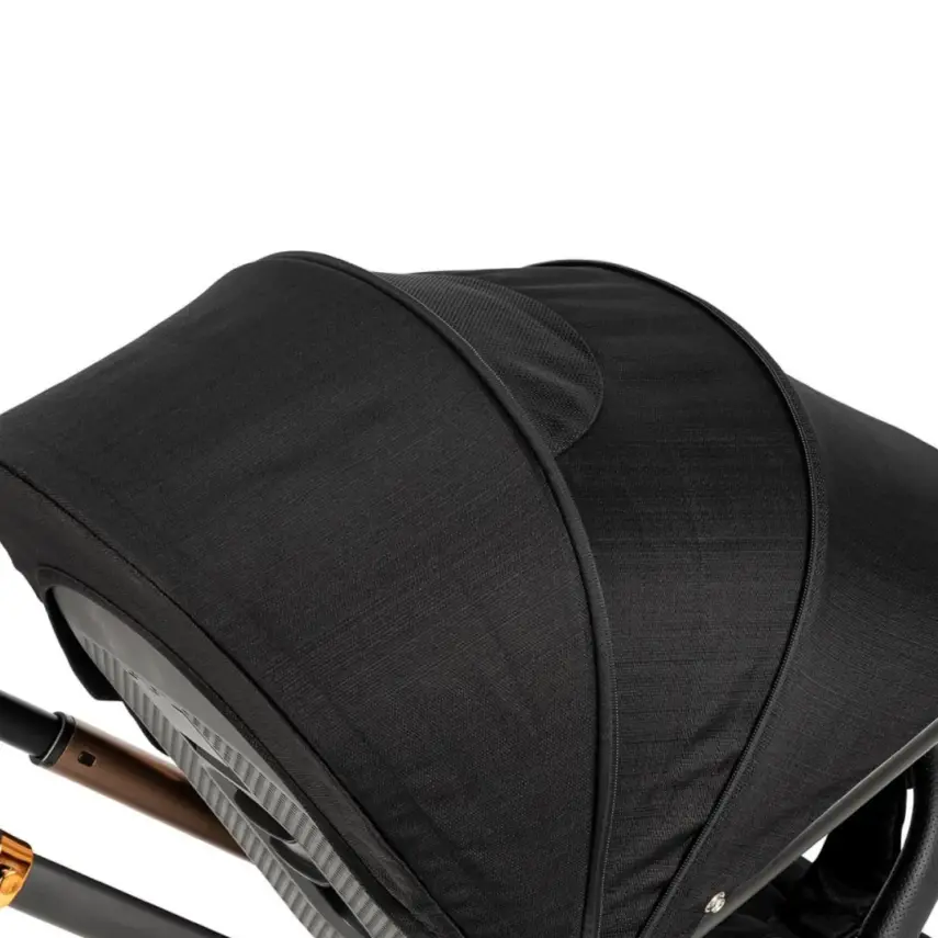 Bagi Nanofold 3 Çift Yönlü Katlanabilir Bebek Arabası Black Gold - 9