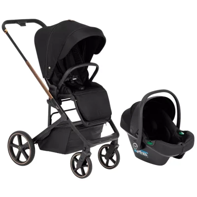 Bagi Neo Big Capsule Travel Sistem Bebek Arabası Black Gold 