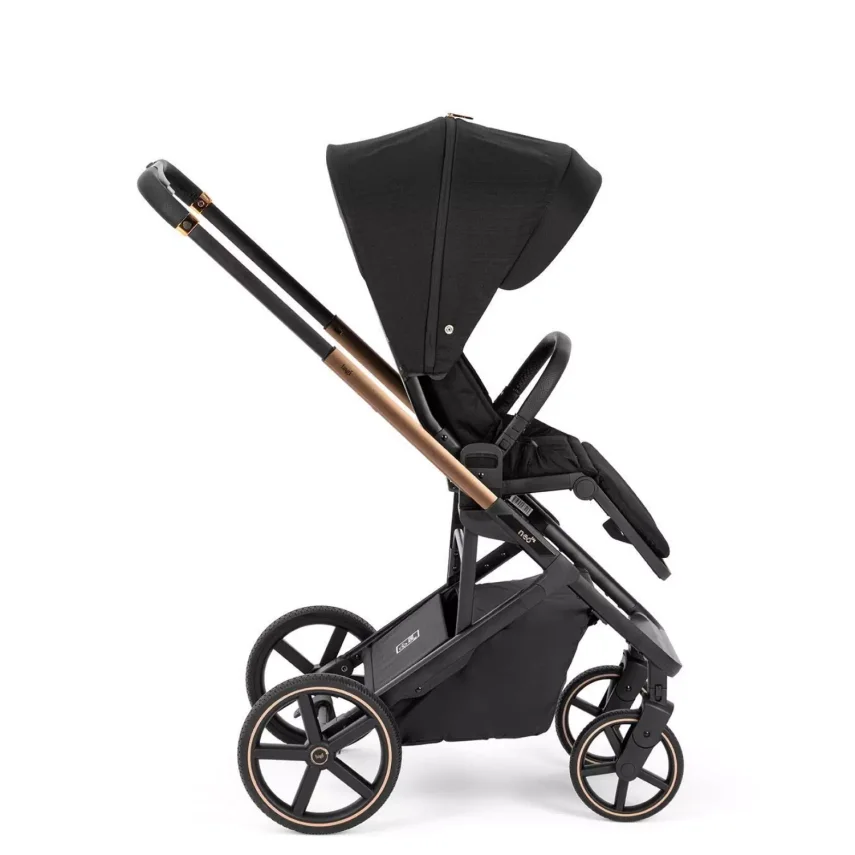 Bagi Neo Big Capsule Travel Sistem Bebek Arabası Black Gold - 4