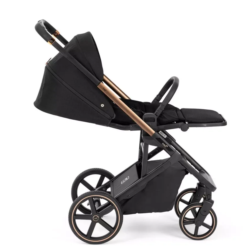 Bagi Neo Big Capsule Travel Sistem Bebek Arabası Black Gold - 7
