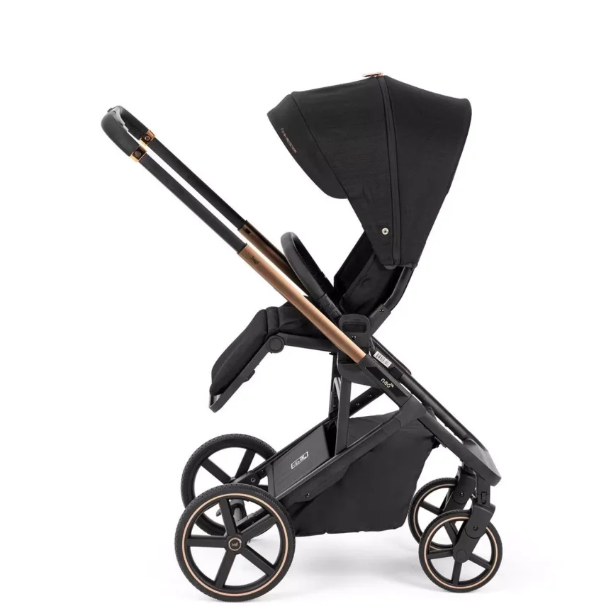 Bagi Neo Big Capsule Travel Sistem Bebek Arabası Black Gold - 5