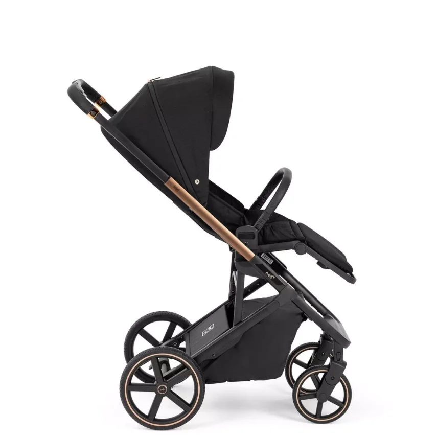 Bagi Neo Big Capsule Travel Sistem Bebek Arabası Black Gold - 6