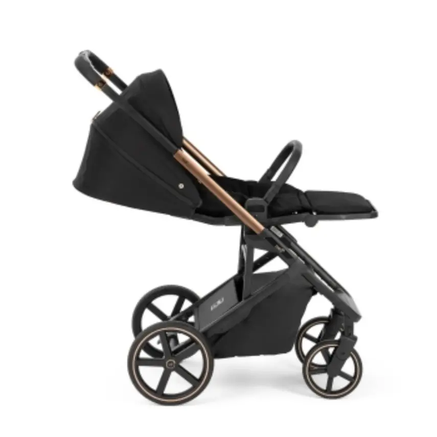 Bagi Neo Big Çift Yönlü Tek Elle Açılır Kapanır Bebek Arabası Black Gold - 5