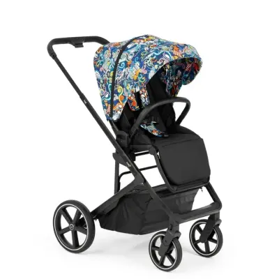 Bagi Neo Big Çift Yönlü Tek Elle Açılır Kapanır Bebek Arabası Multicolor