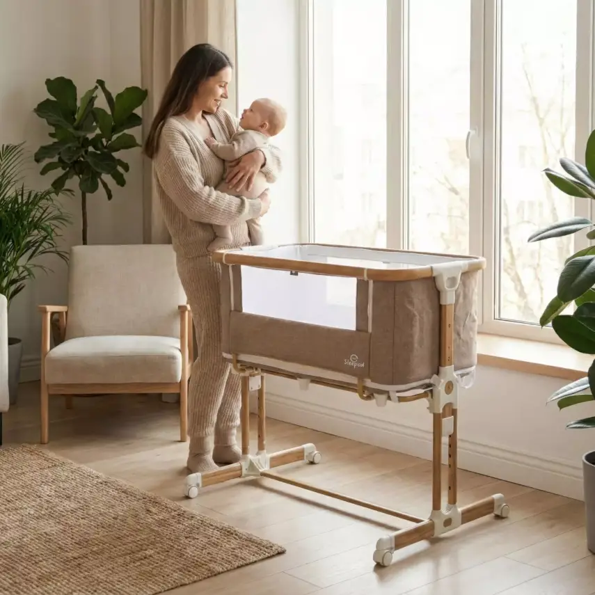 Bagi Sleepod Anne Yanı Beşik 88x84 cm - 4