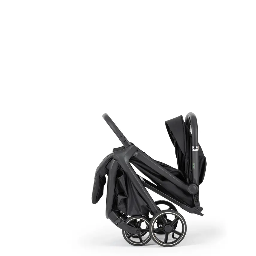 Bagi Taxi Tek Elle Katlanabilir Ultra Hafif Kabin Bebek Arabası Black - 11