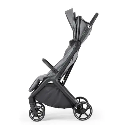 Bagi Taxi Tek Elle Katlanabilir Ultra Hafif Kabin Bebek Arabası Grey - 4