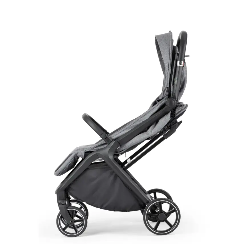 Bagi Taxi Tek Elle Katlanabilir Ultra Hafif Kabin Bebek Arabası Grey - 13