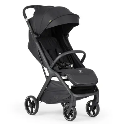 Bagi Taxi Tek Elle Katlanabilir Ultra Hafif Travel Sistem-Seyahat Sistem Bebek Arabası Black - 3