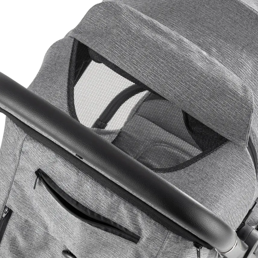 Bagi Taxi Tek Elle Katlanabilir Ultra Hafif Travel Sistem-Seyahat Sistem Bebek Arabası Black - 17