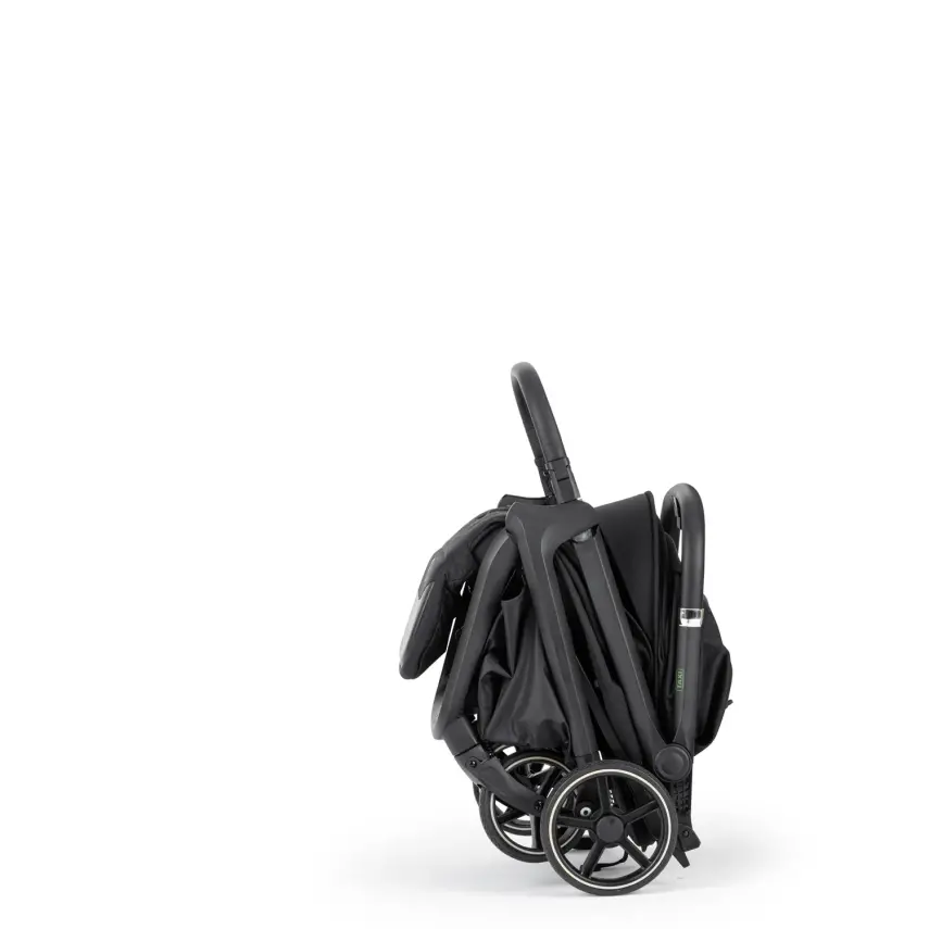 Bagi Taxi Tek Elle Katlanabilir Ultra Hafif Travel Sistem-Seyahat Sistem Bebek Arabası Black - 18