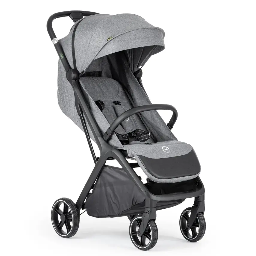 Bagi Taxi Tek Elle Katlanabilir Ultra Hafif Travel Sistem-Seyahat Sistem Bebek Arabası Grey - 5