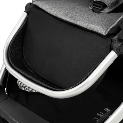 Bagi Techno Autofold Çift Yönlü Kolay Katlanabilir Bebek Arabası Gri - 6