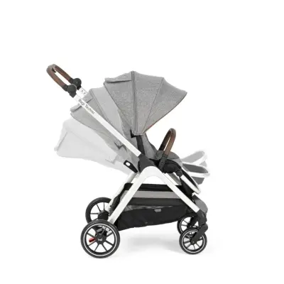 Bagi Techno Autofold Çift Yönlü Kolay Katlanabilir Bebek Arabası Gri - 4