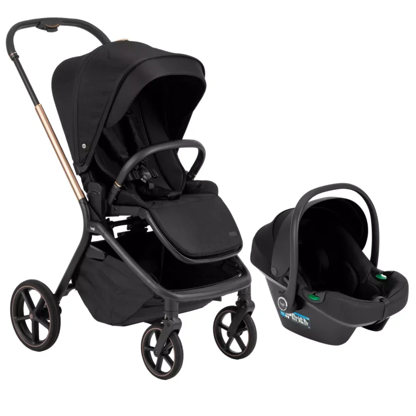 Bagi Xenon Capsule Travel Sistem Bebek Arabası Black Gold - 1