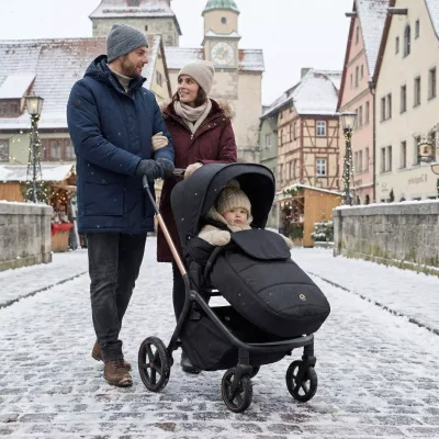 Bagi Xenon Capsule Travel Sistem Bebek Arabası Black Gold - 7