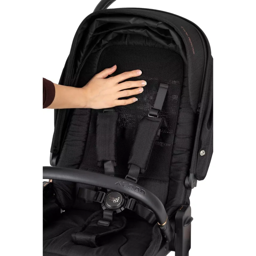 Bagi Xenon Capsule Travel Sistem Bebek Arabası Black Gold - 25