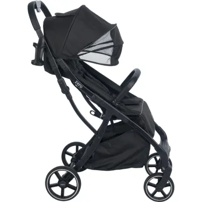 Bagi Zero Autofold Ultra Hafif Tek Elle Katlanabilen Bebek Arabası  Black - 2
