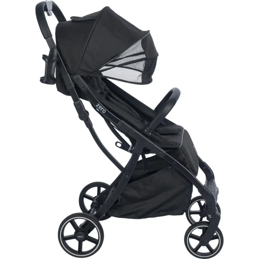 Bagi Zero Autofold Ultra Hafif Tek Elle Katlanabilen Bebek Arabası  Black - 2