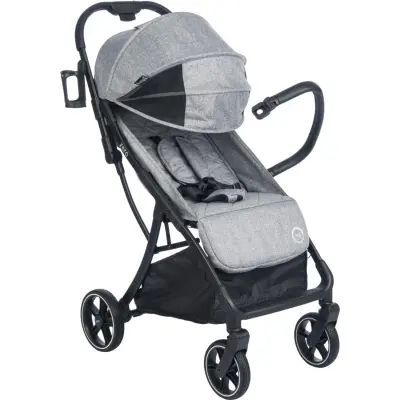 Bagi Zero Autofold Ultra Hafif Tek Elle Katlanabilen Bebek Arabası Grey - 2