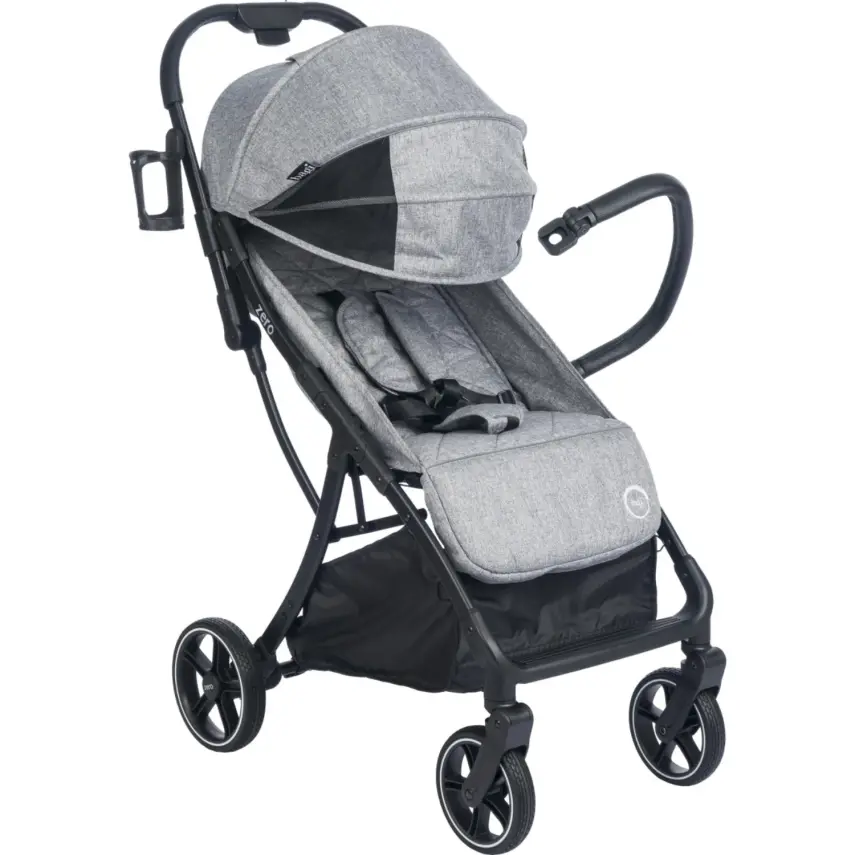 Bagi Zero Autofold Ultra Hafif Tek Elle Katlanabilen Bebek Arabası Grey - 2