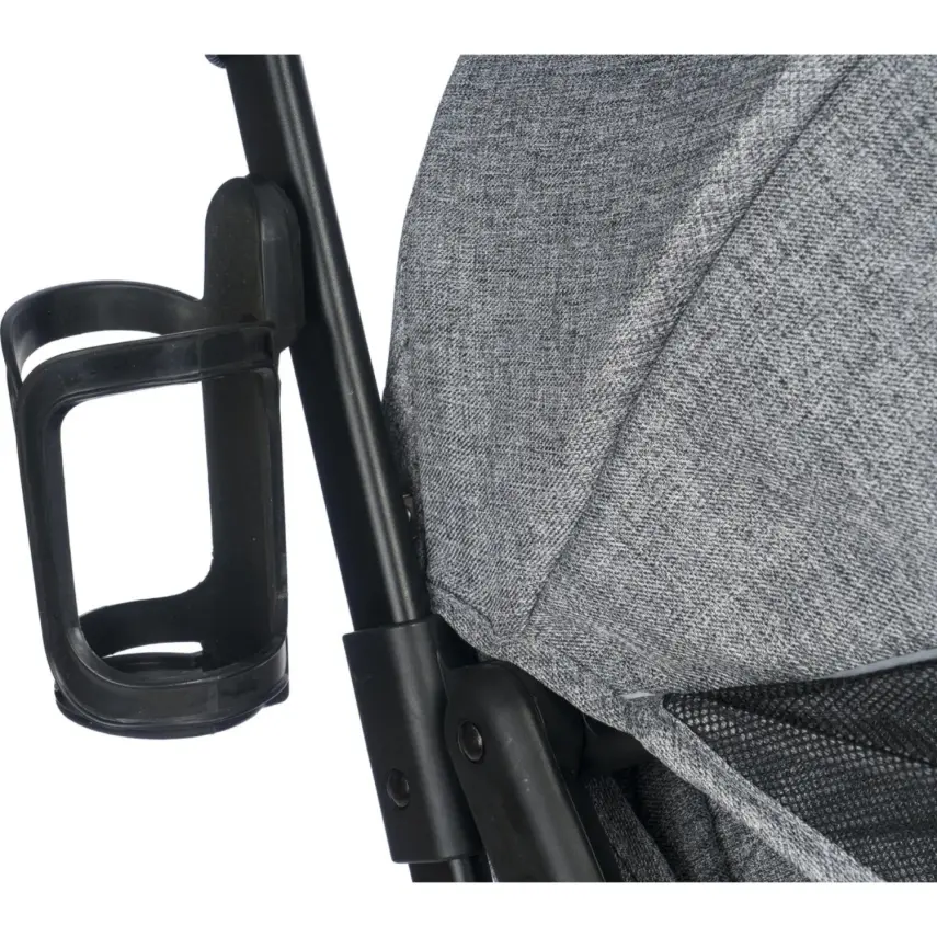 Bagi Zero Autofold Ultra Hafif Tek Elle Katlanabilen Bebek Arabası Grey - 3