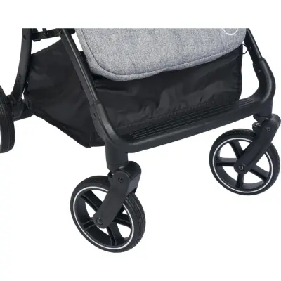 Bagi Zero Autofold Ultra Hafif Tek Elle Katlanabilen Bebek Arabası Grey - 6