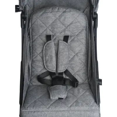 Bagi Zero Autofold Ultra Hafif Tek Elle Katlanabilen Bebek Arabası Grey - 7