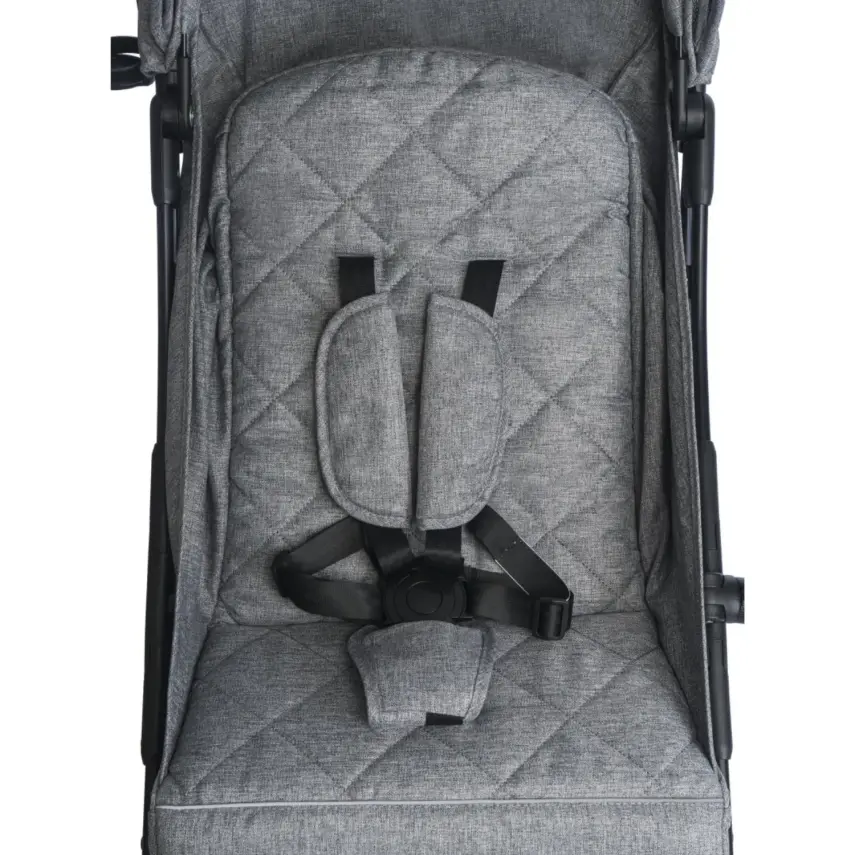 Bagi Zero Autofold Ultra Hafif Tek Elle Katlanabilen Bebek Arabası Grey - 7