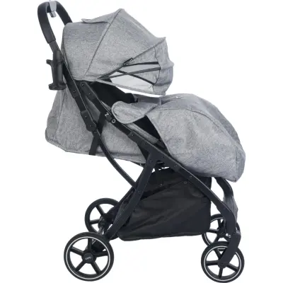 Bagi Zero Autofold Ultra Hafif Tek Elle Katlanabilen Bebek Arabası Grey - 5