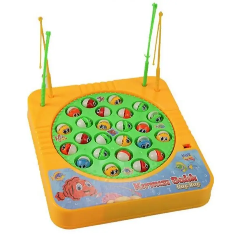 Balık Olta Seti Kırmızı Balık - 1