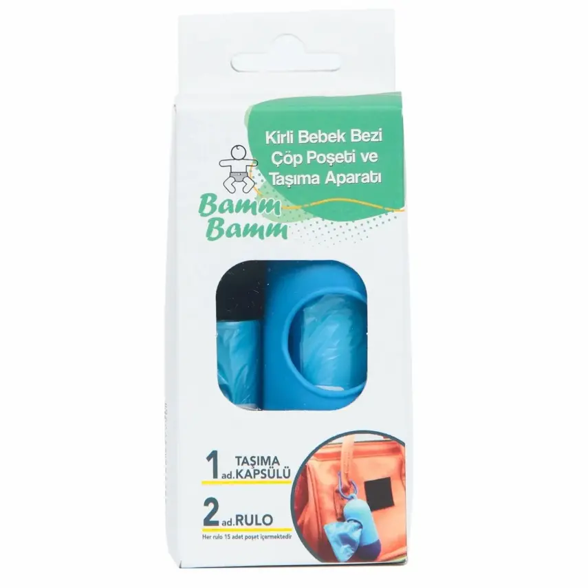 Bamm Bamm Kirli Bebek Bezi Poşeti - 12