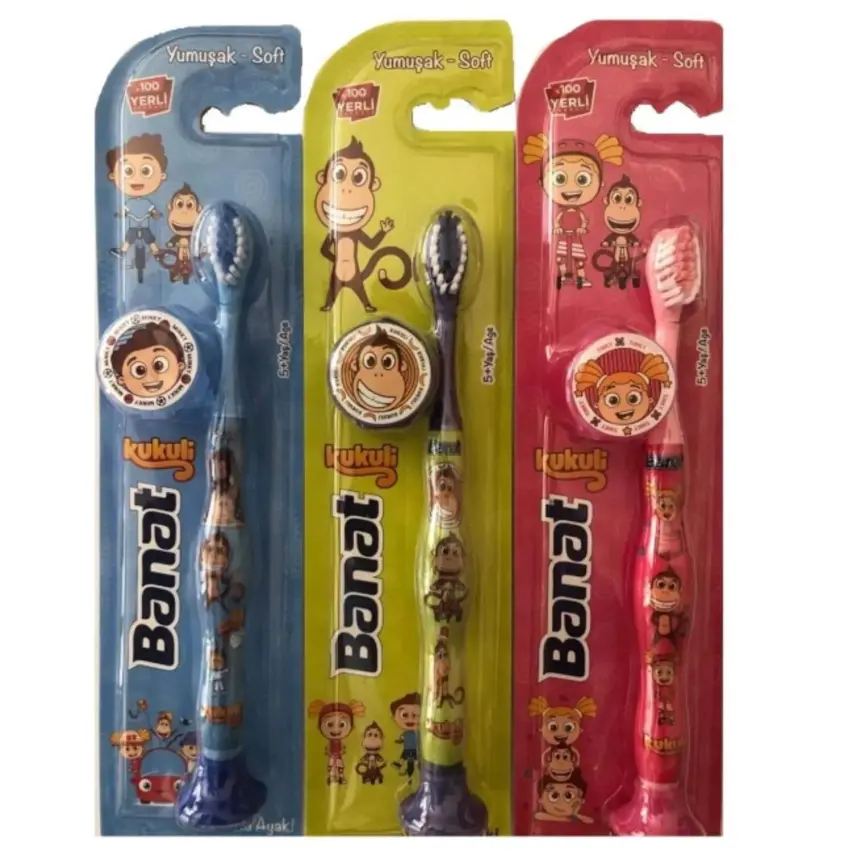 Banat Çocuk Diş Fırçası Kukuli - 1