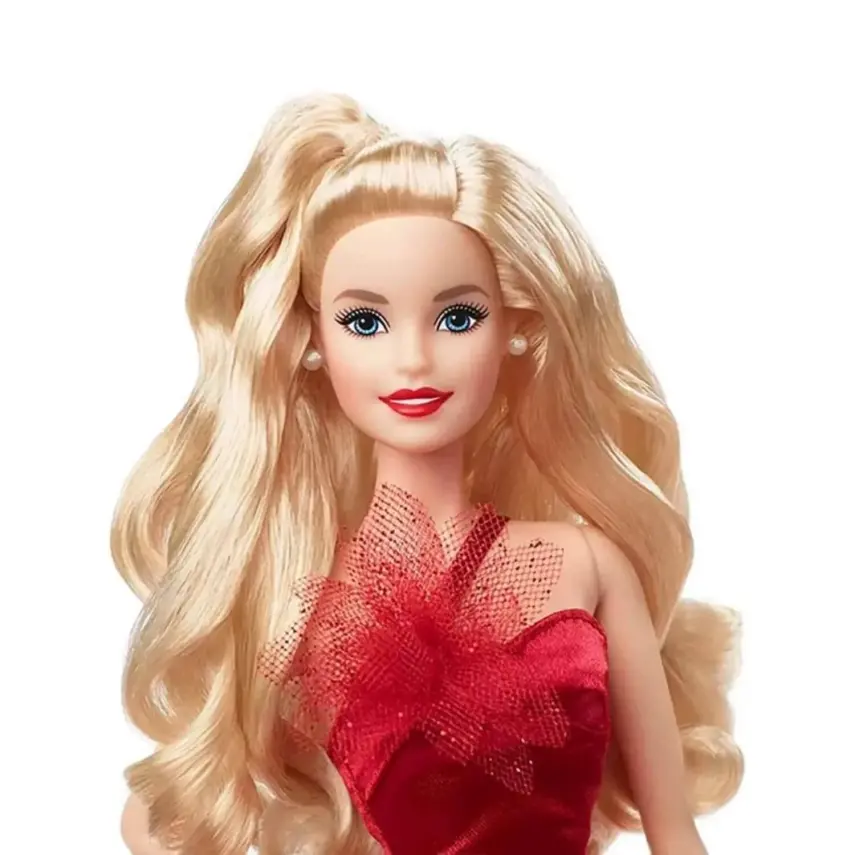 Barbie 2022 Mutlu Yıllar Bebeği Sarışın - 4