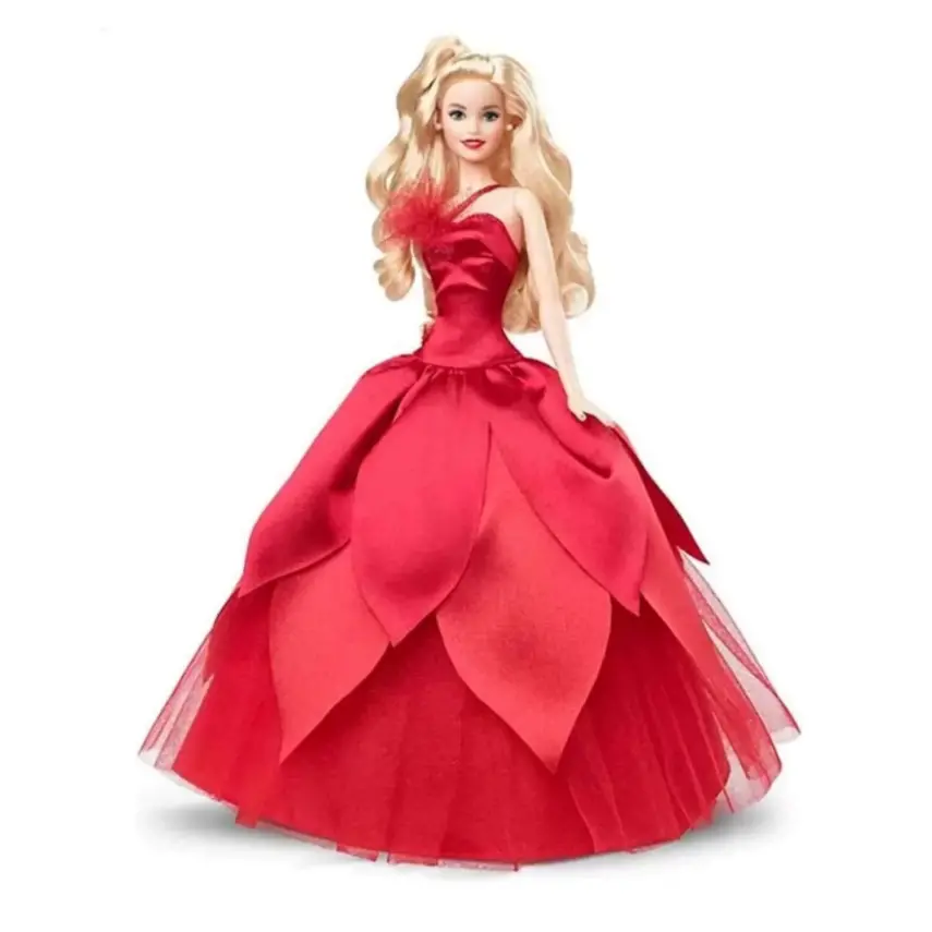 Barbie 2022 Mutlu Yıllar Bebeği Sarışın - 6