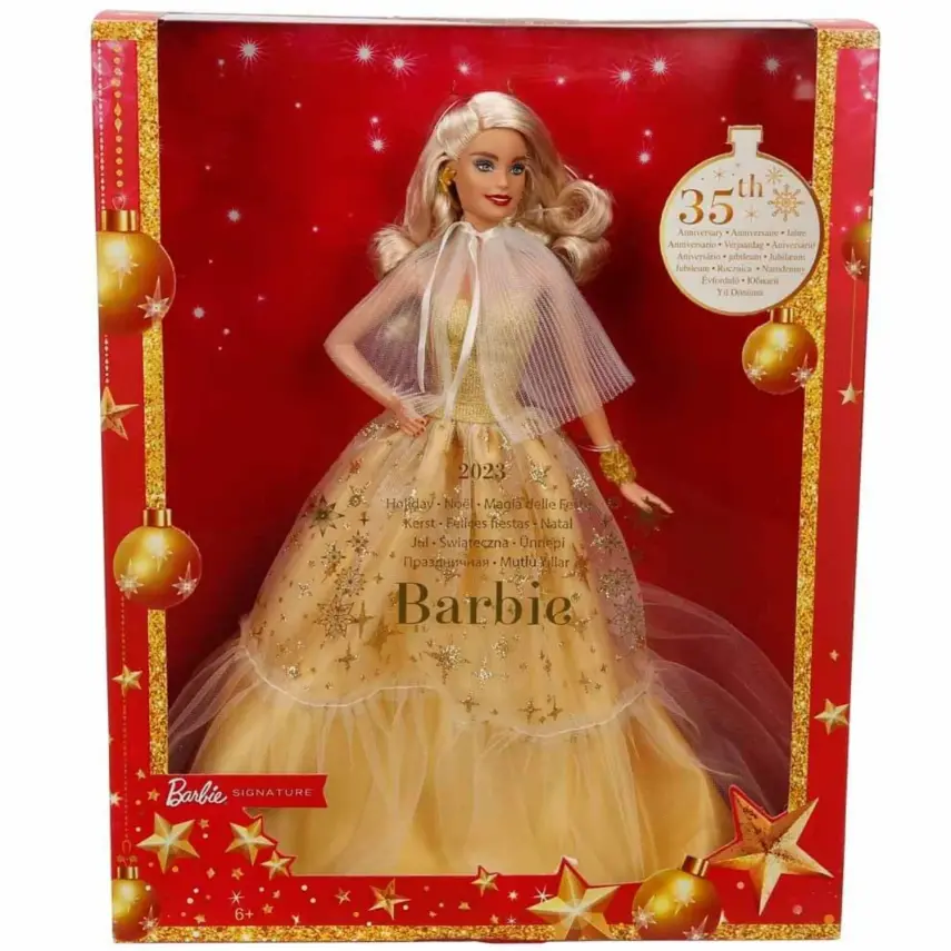 Barbie 2023 Mutlu Yıllar Bebeği - Sarışın - 6