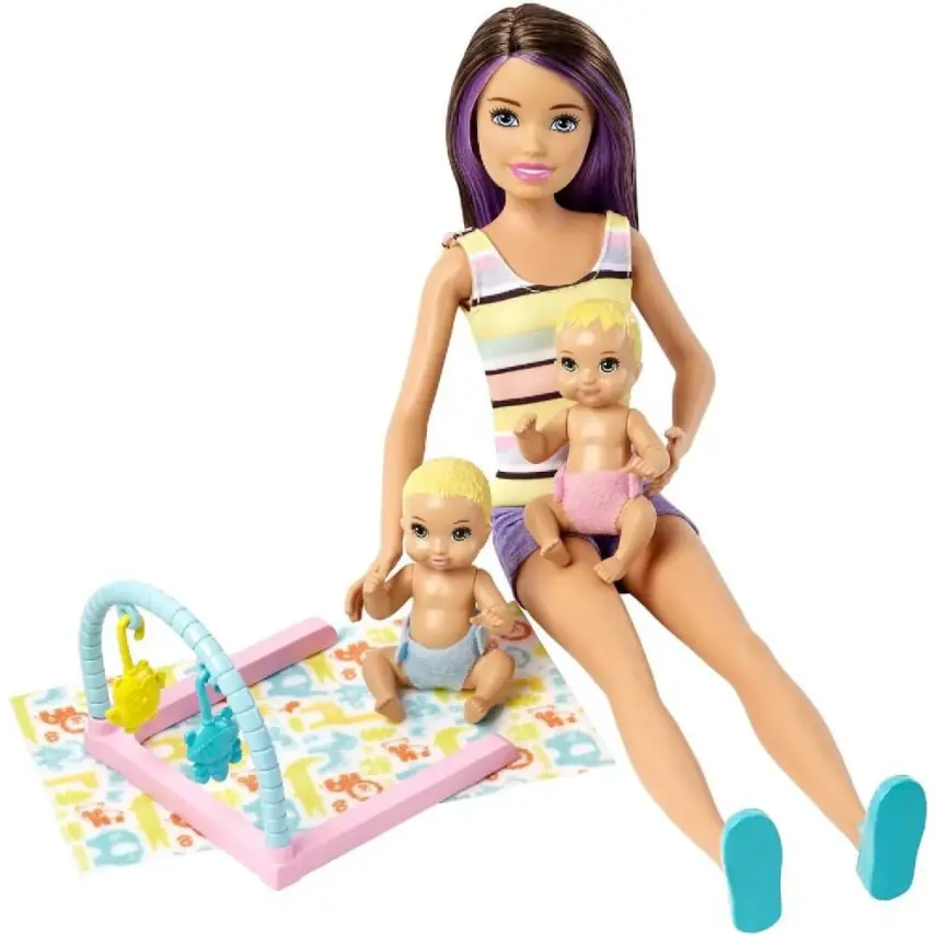 Barbie Bebek Bakıcısı Kaptan Uyku Eğitiminde Oyun Seti - 2