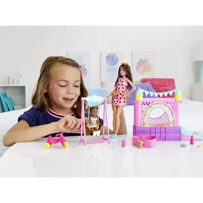 Barbie  Bebek Bakıcısı Skipper Oyun Evi Seti - 3