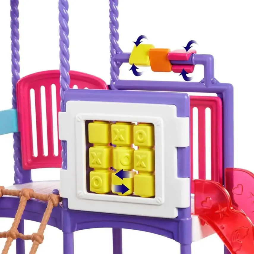 Barbie Bebek Bakıcısı Skipper Parkta Oyun Seti - 2