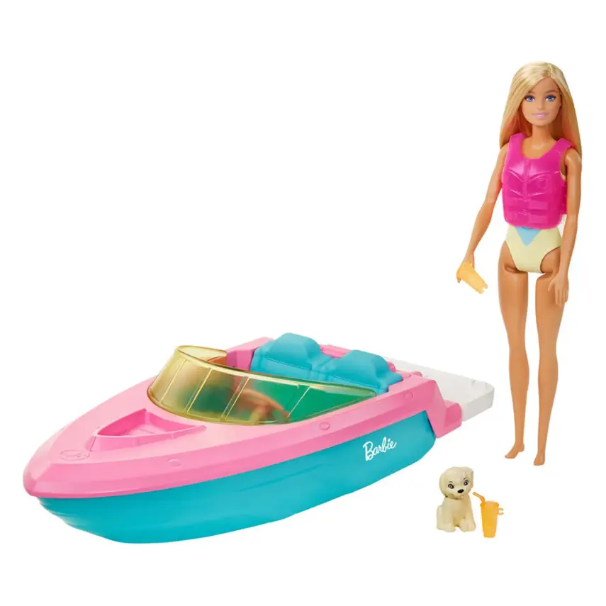 Barbie Bebek ve Teknesi Oyun Seti - 2