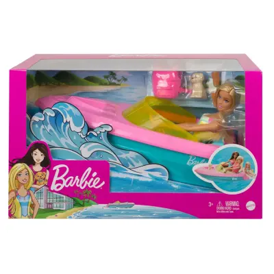 Barbie Bebek ve Teknesi Oyun Seti - 4