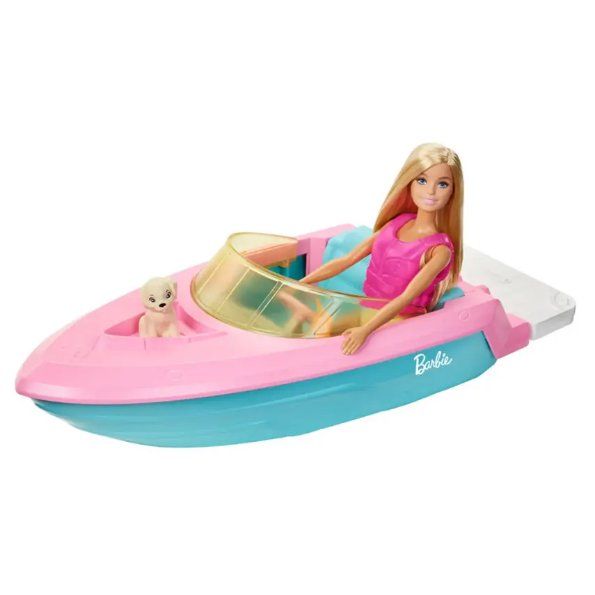 Barbie Bebek ve Teknesi Oyun Seti - 1