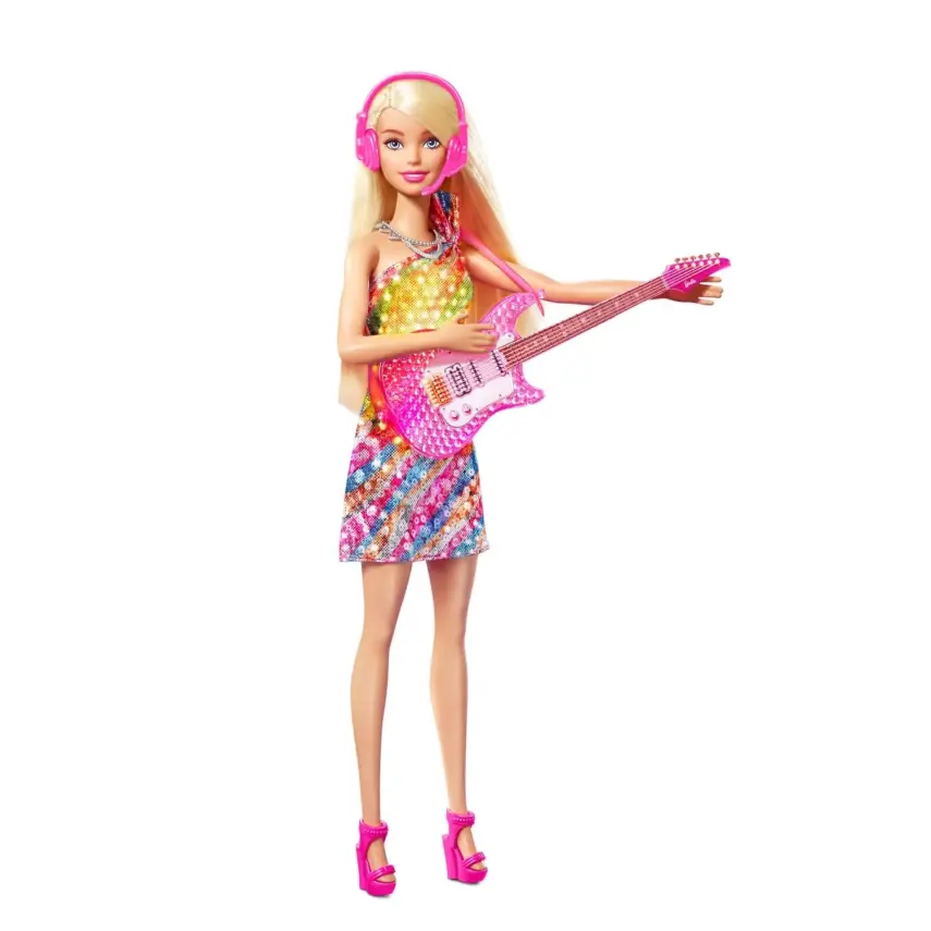 Barbie Büyük Hayaller Serisi Malibu Şarkıcı Bebek  - 3