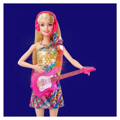 Barbie Büyük Hayaller Serisi Malibu Şarkıcı Bebek  - 6